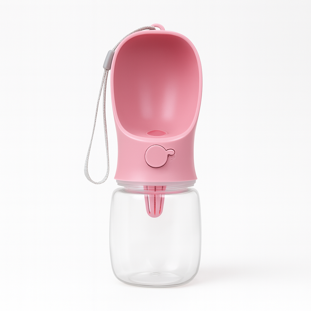 Portable 2 in 1 water bottle and food storage device