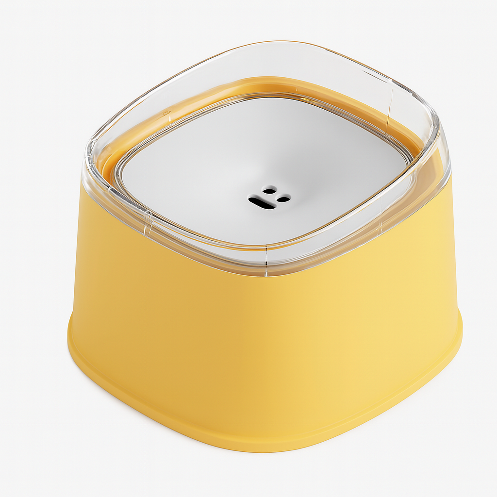 Large 2L Floating Dog Water Bowl - No Spill Design