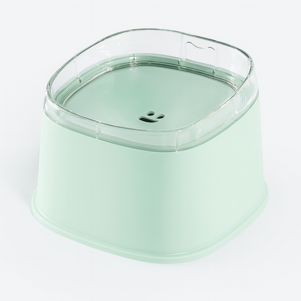 Large 2L Floating Dog Water Bowl - No Spill Design