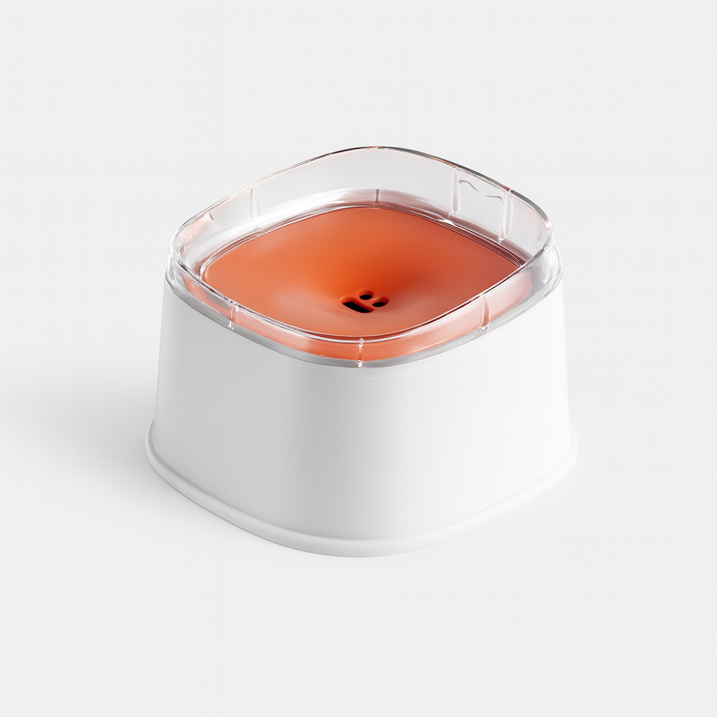 Large 2L Floating Dog Water Bowl - No Spill Design